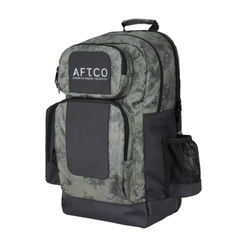 AFTCO Backpack – Recycled Polyester Fishing & Travel Pack With Laptop Sleeve
