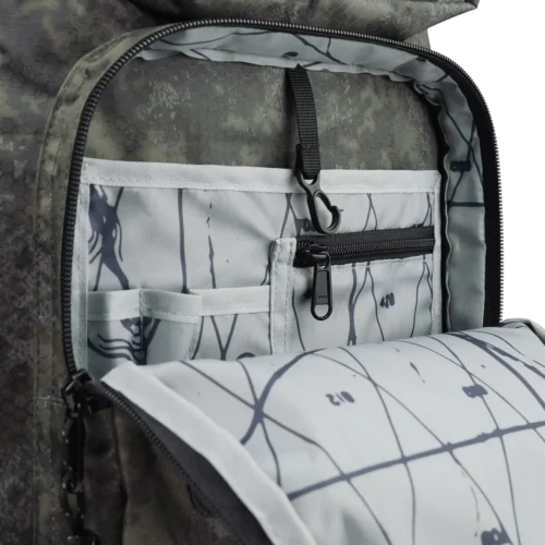 AFTCO Backpack – Recycled Polyester Fishing & Travel Pack With Laptop Sleeve -Angler Blank Store ABP001 GACM 7copy