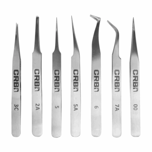 CRB 7-Piece Tweezer Set