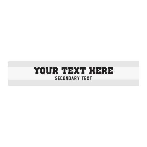 Mud Hole Customizable Designer Rod Decals - Old School