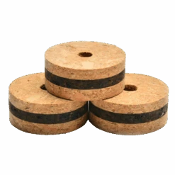 American Tackle 1/3 Stacked Burl - 1/2" - Natural/Burnt/Natural