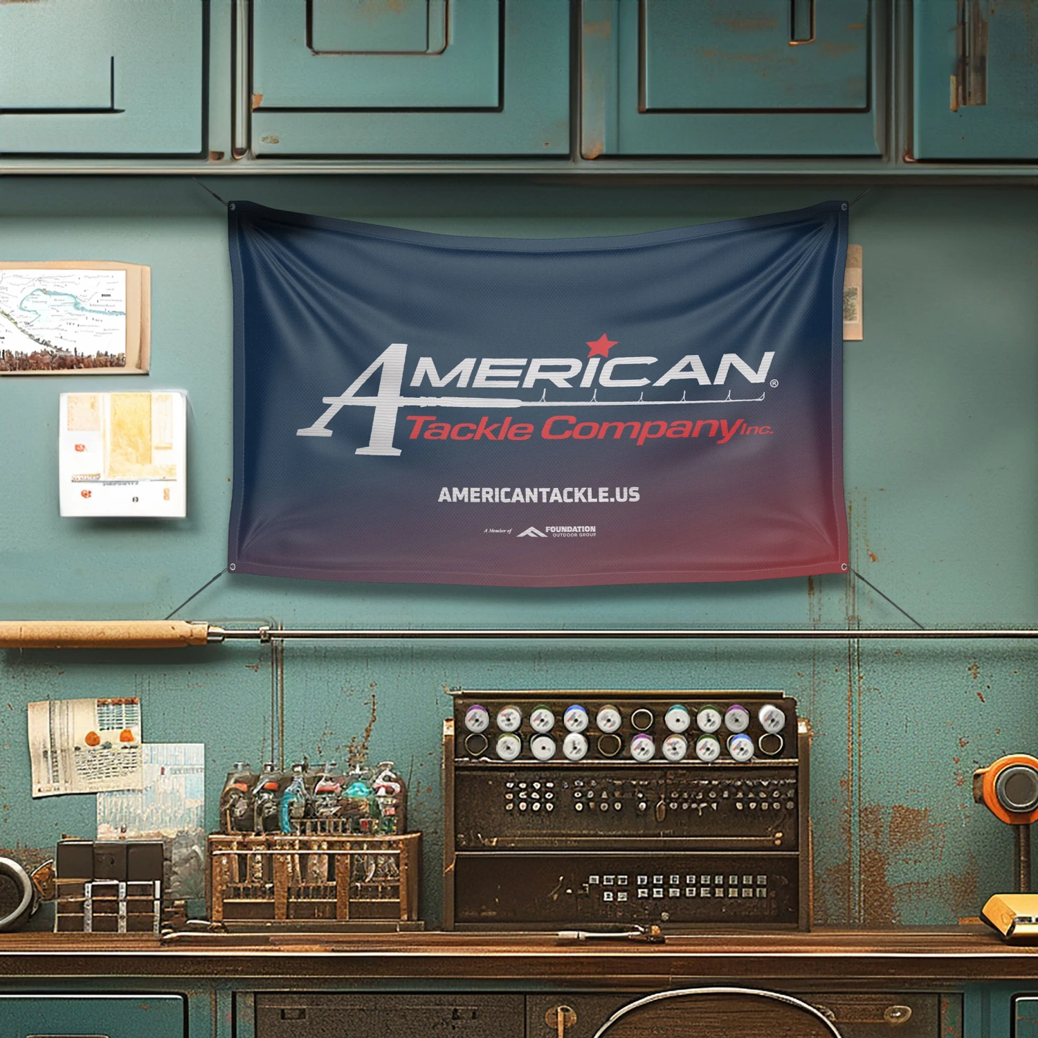 American Tackle Shop Banner 2 American Tackle Shop Banner - Image 2